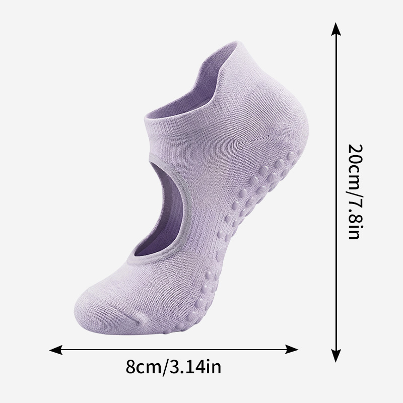 2/12PC Backless Non-slip Fitne - Medias Para Pilates Y Yoga recension och pris